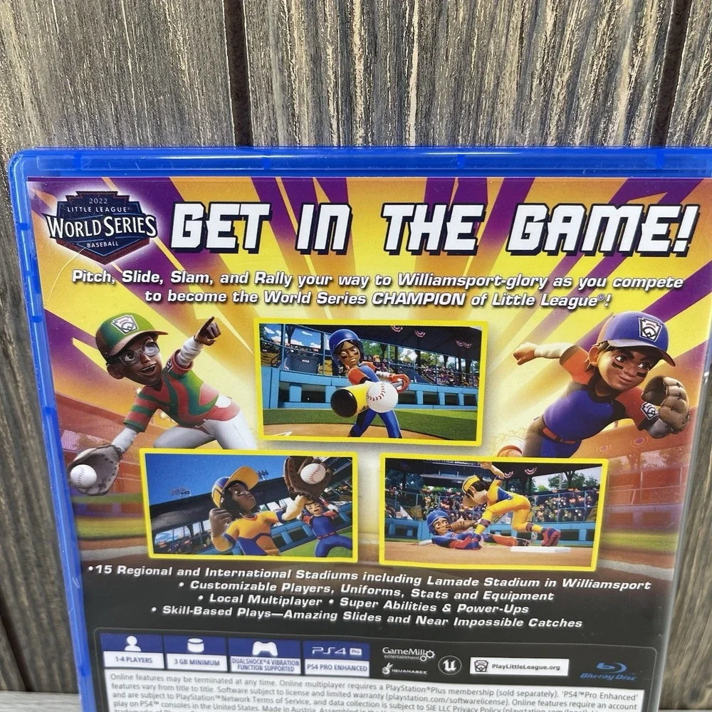 Little League World Series Baseball 2022 -Sony PlayStation 4 PS4 Tested Working
